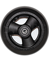 5 x 1 1/2 in. Primo Hollow Spoke Wheelchair Caster Wheel - Front view shown
