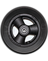 6 x 1 1/2 in. Primo Hollow Spoke Wheelchair Caster Wheel - Front view shown