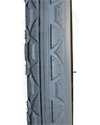 24 x 1 3/8 in. (37-540) Schwalbe DownTown HS342 Wheelchair Tire - Close up of tread pattern shown