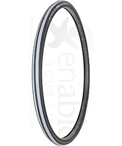 26 x 1 in. (25-590) Schwalbe RightRun HS 387 Wheelchair Tire - Angled view shown