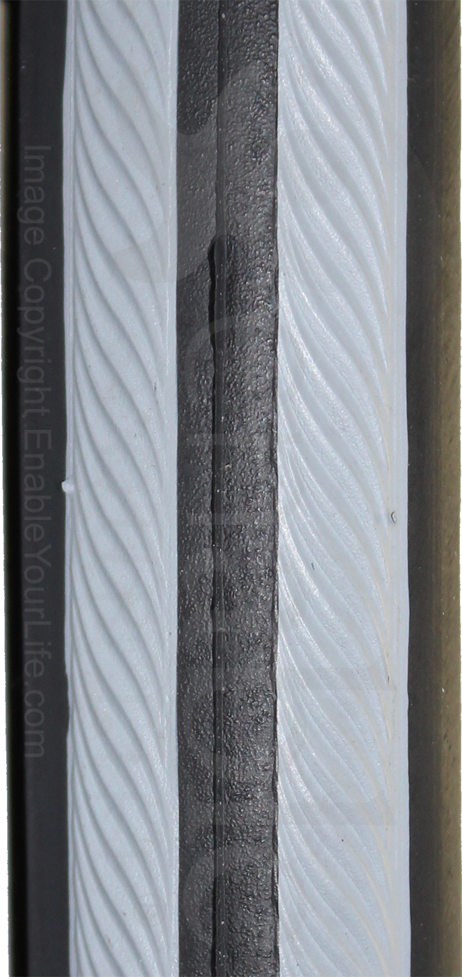 26 x 1.00 Schwalbe rightrun silla de ruedas-alambre neumáticos K-Guard 25-590 /Grey Stripes