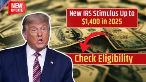 New IRS Stimulus: Up to $1,400 in 2025